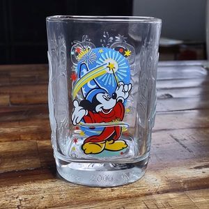 Walt Disney World 2000 Fantasia Epcot Glass